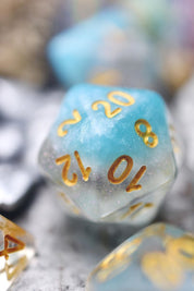 Icecap - Layered Acrylic Dice Set - GAMETEEUK