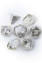 Iceheart - Acrylic Dice Set - GAMETEEUK