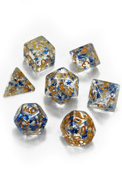 Inspiration Star Shine - Acrylic Dice Set - GAMETEEUK