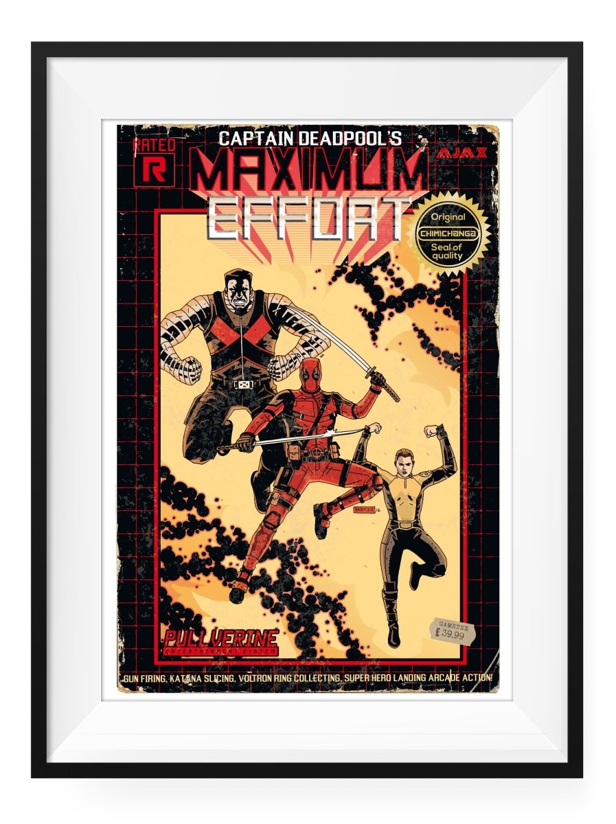MAXIMUM EFFORT - Art Print - GAMETEEUK