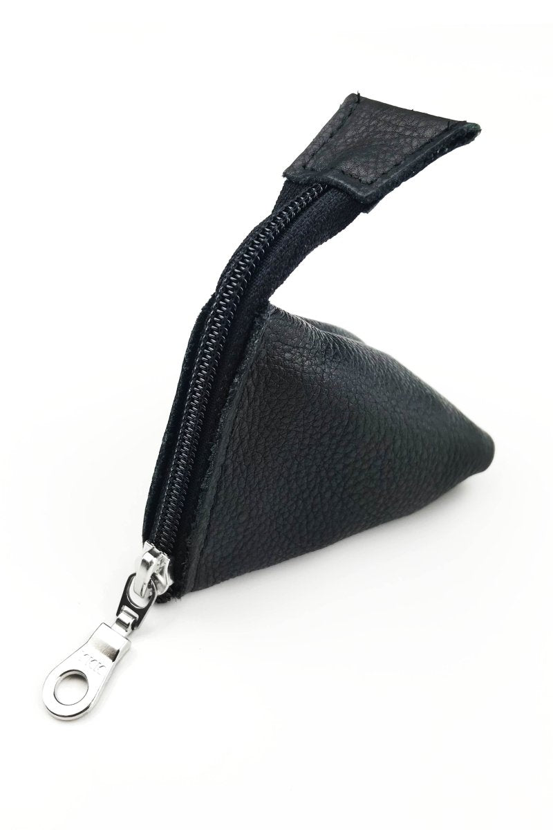 Midnight Black Leather Dice Buddy - GAMETEEUK