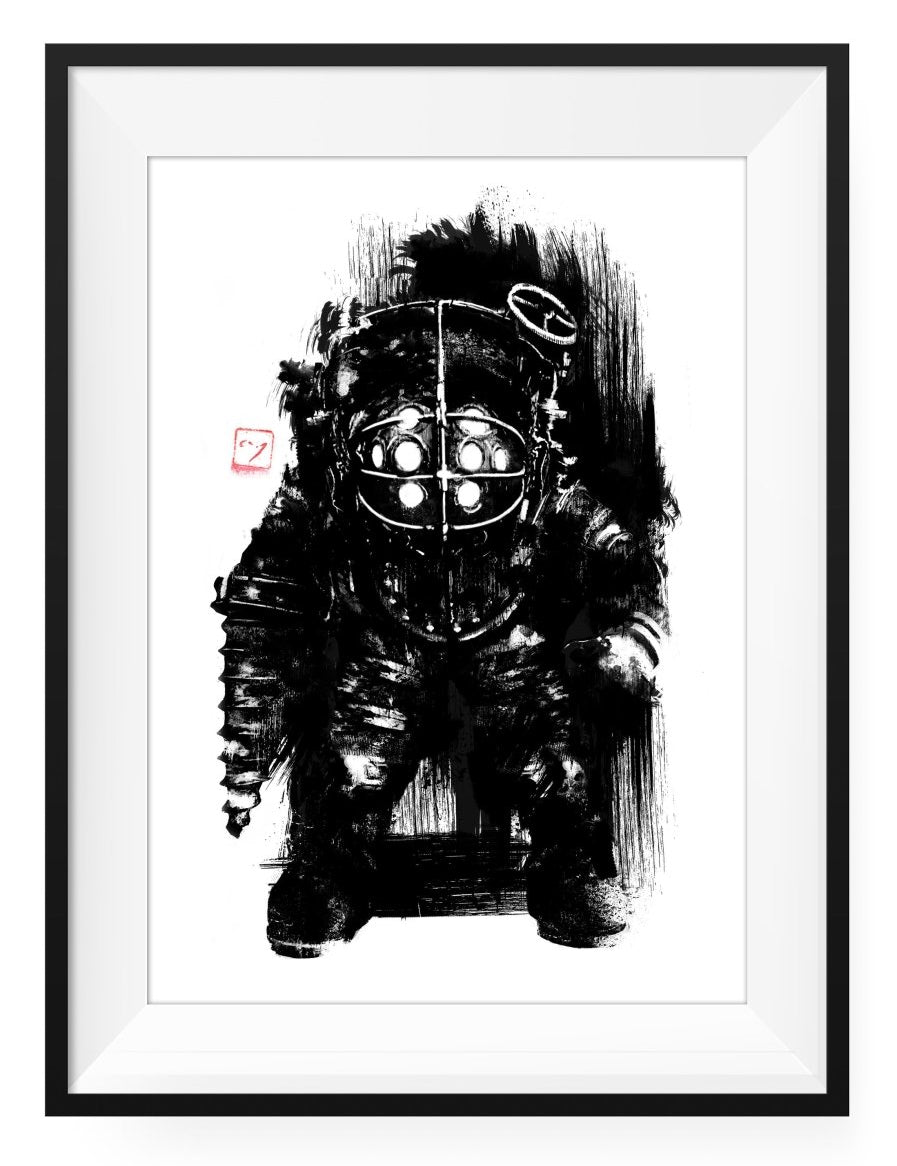Mr. Bubbles - Art Print - GAMETEEUK