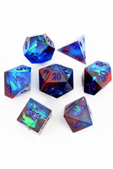 Queen of All Dragons - Sharp-Edged Resin Dice Set - GAMETEEUK