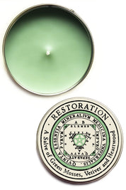 Restoration - Large Tin Candle - GAMETEEUK