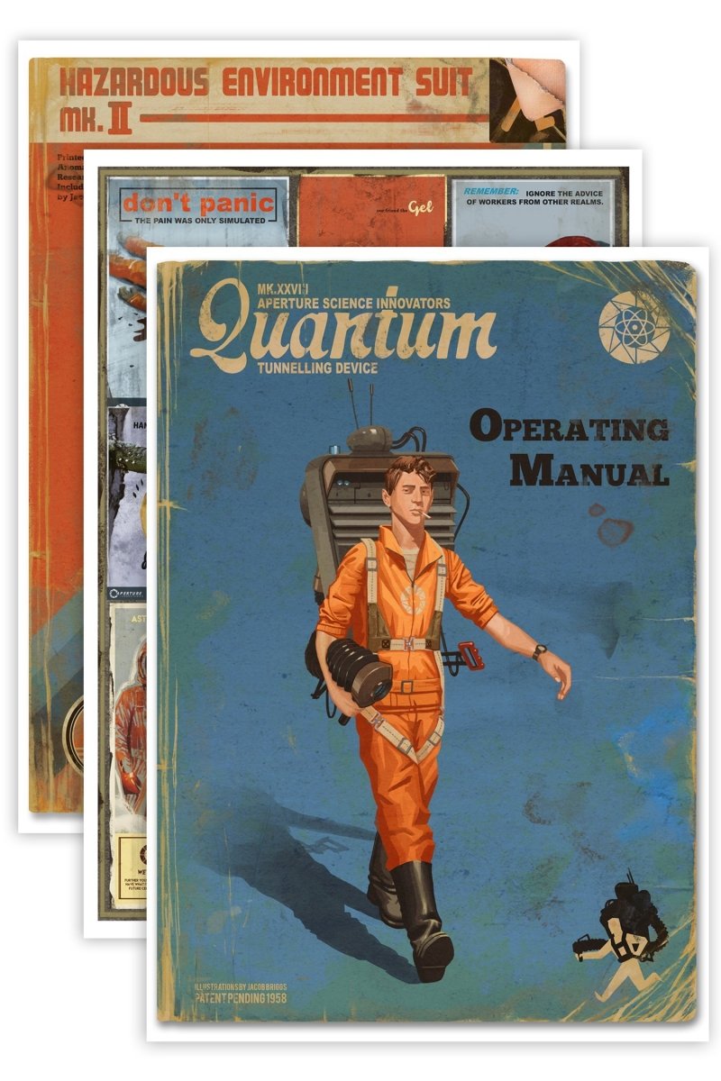 Science Pack - Three Prints for 29.99 - GAMETEEUK