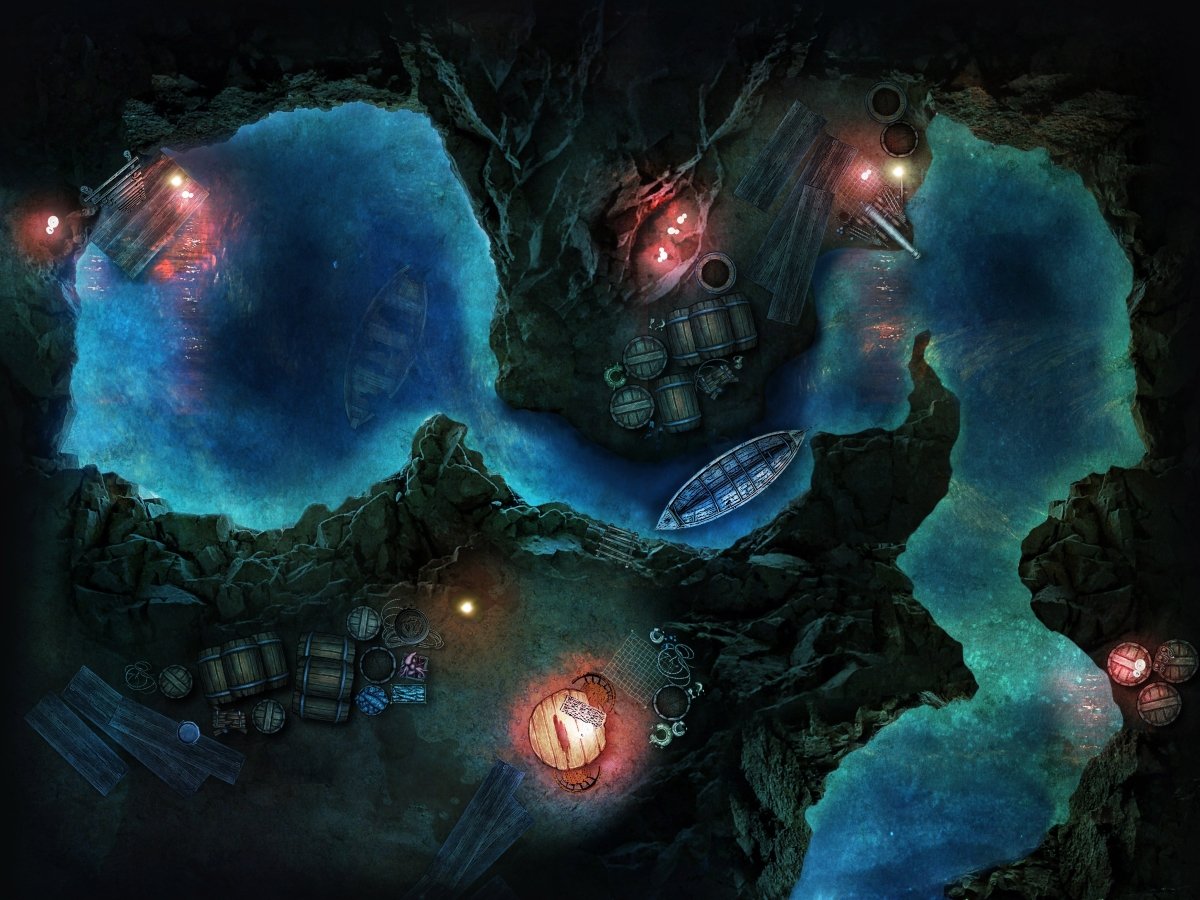 Smuggler's Cave - Digital Map - GAMETEEUK