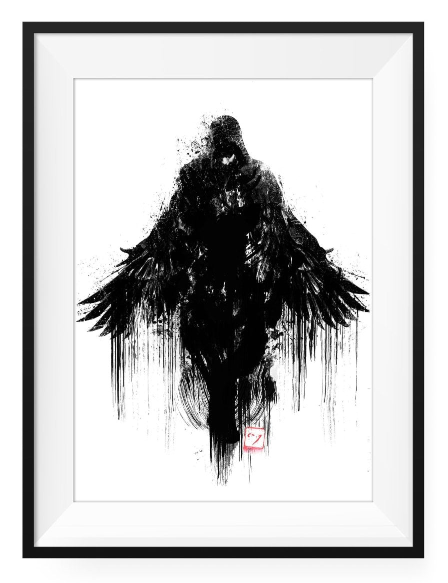The Assassin - Art Print - GAMETEEUK