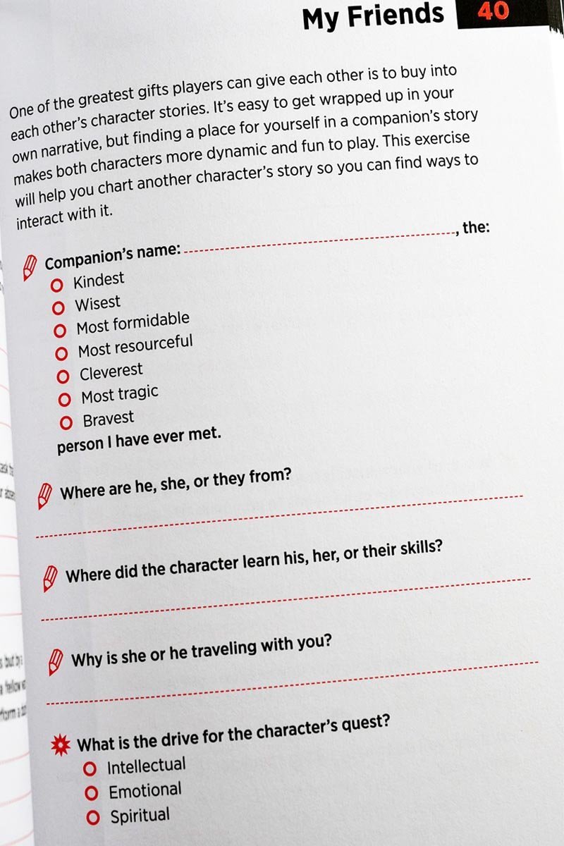 The Ultimate RPG Character Backstory Guide - GAMETEEUK