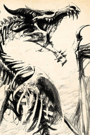 The Undead - Dragon Art Print - GAMETEEUK