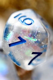 Tranquility - Acrylic Dice Set - GAMETEEUK