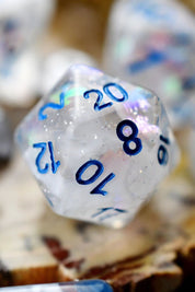 Tranquility - Acrylic Dice Set - GAMETEEUK