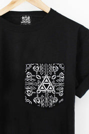 Tri Pixel Pocket - T - Shirt - GAMETEEUK