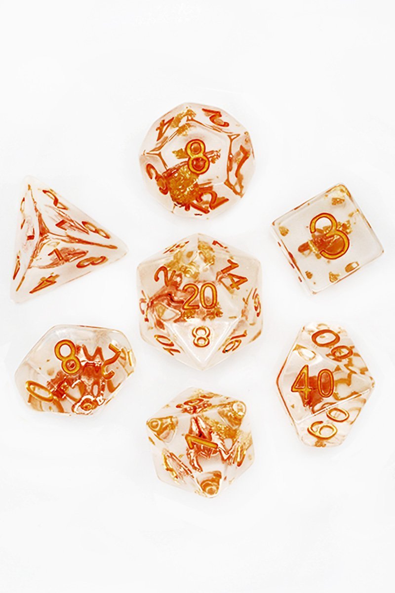 Winged Helm of the Paladin - Adventurer's Equipment Dice Set - GAMETEEUK