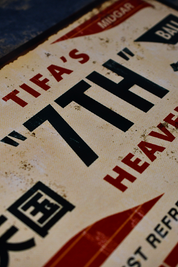 Seventh Heaven - Large Tin Sign