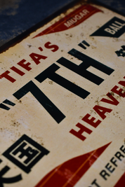 Seventh Heaven - Large Tin Sign