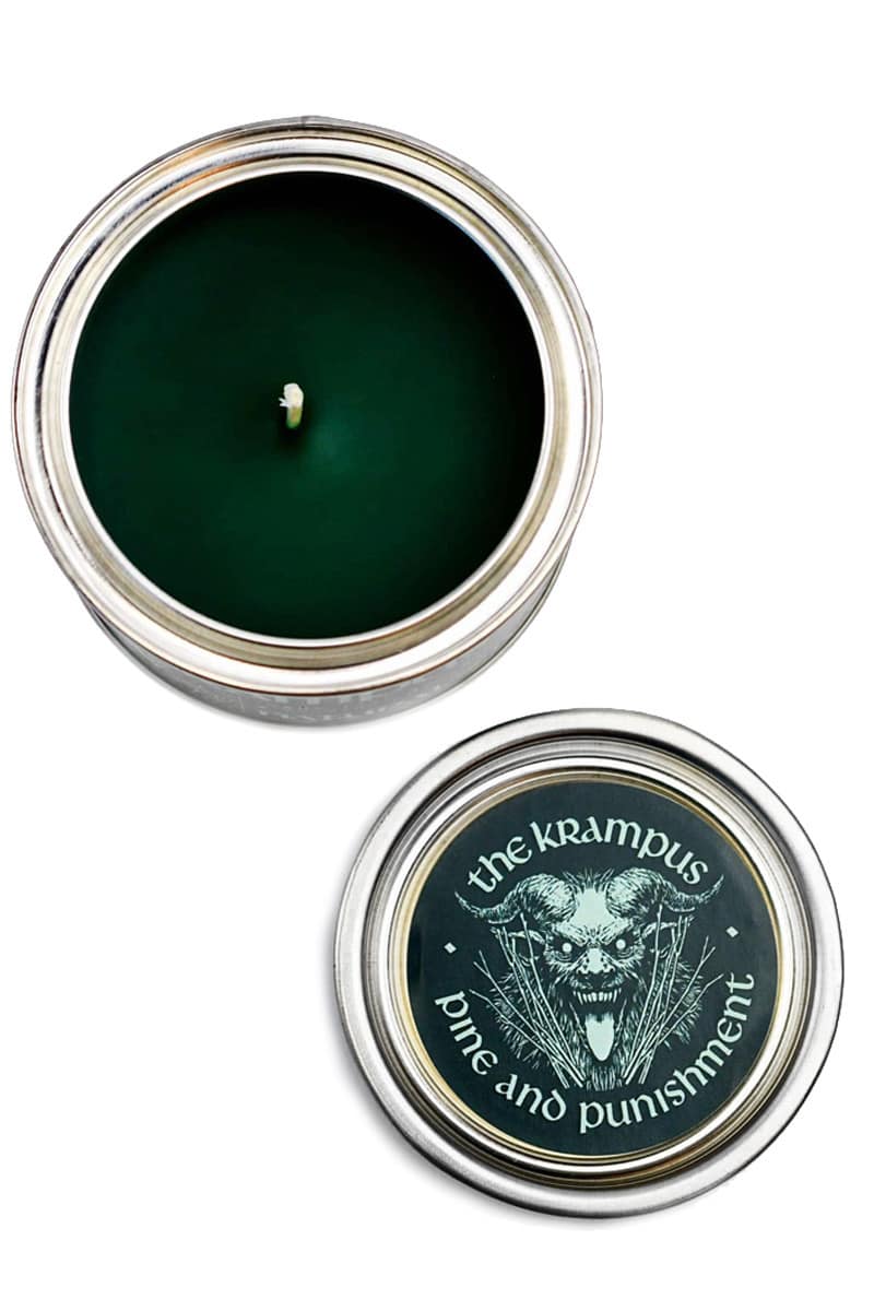 Krampus Candle