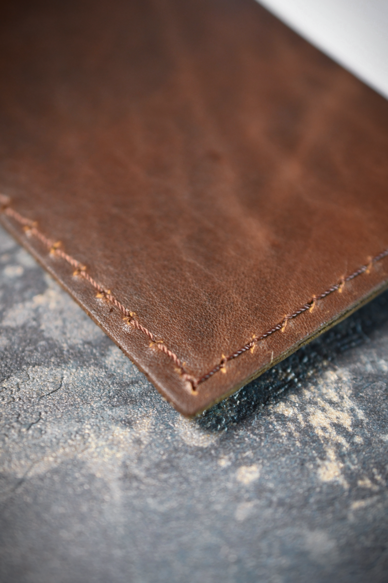 Ashwood A4 Leather Notebook Cover and Notebook - Classic Brown