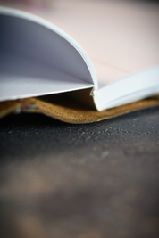 Ashwood A4 Leather Notebook Cover and Notebook - Classic Brown