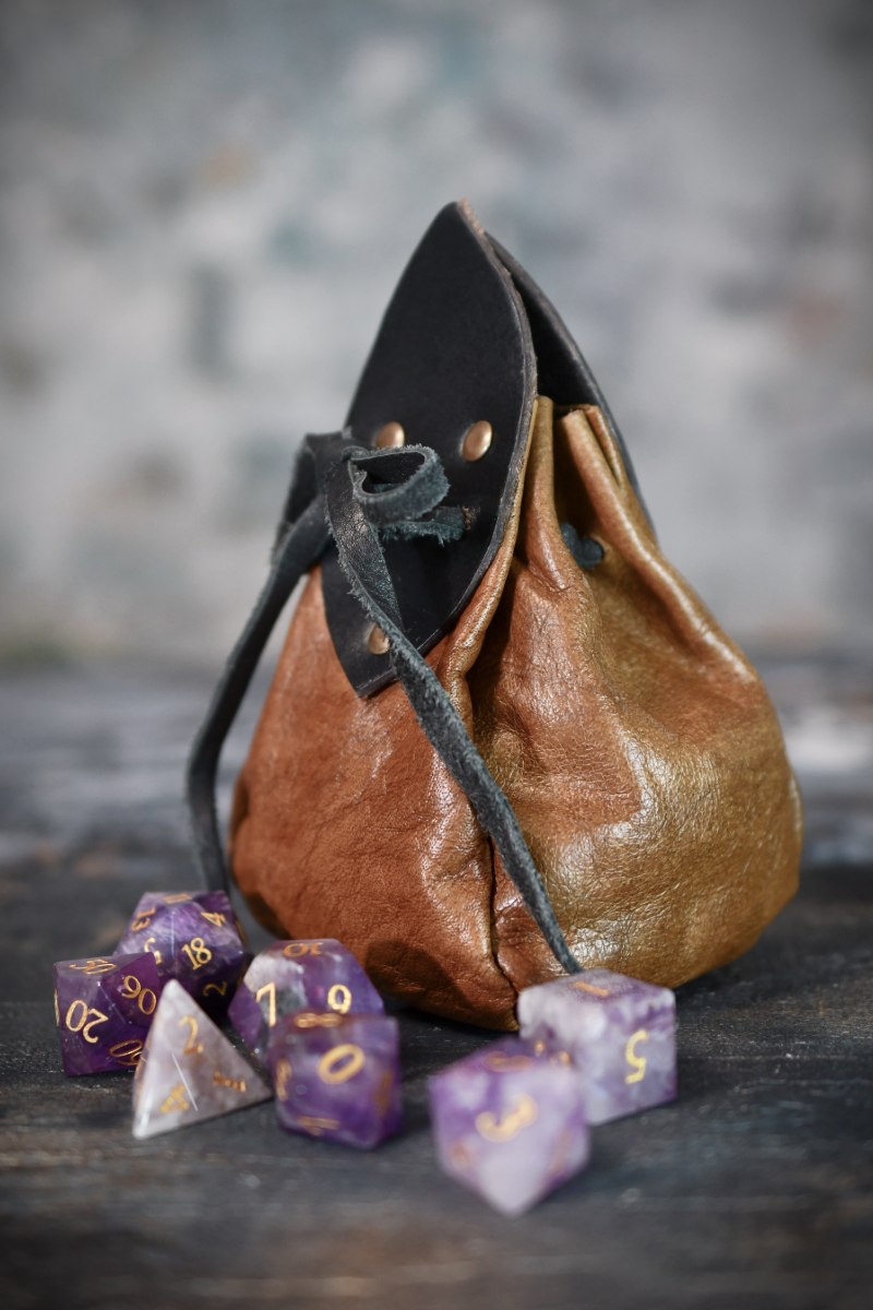 Adventurer's Coin and Dice Pouch