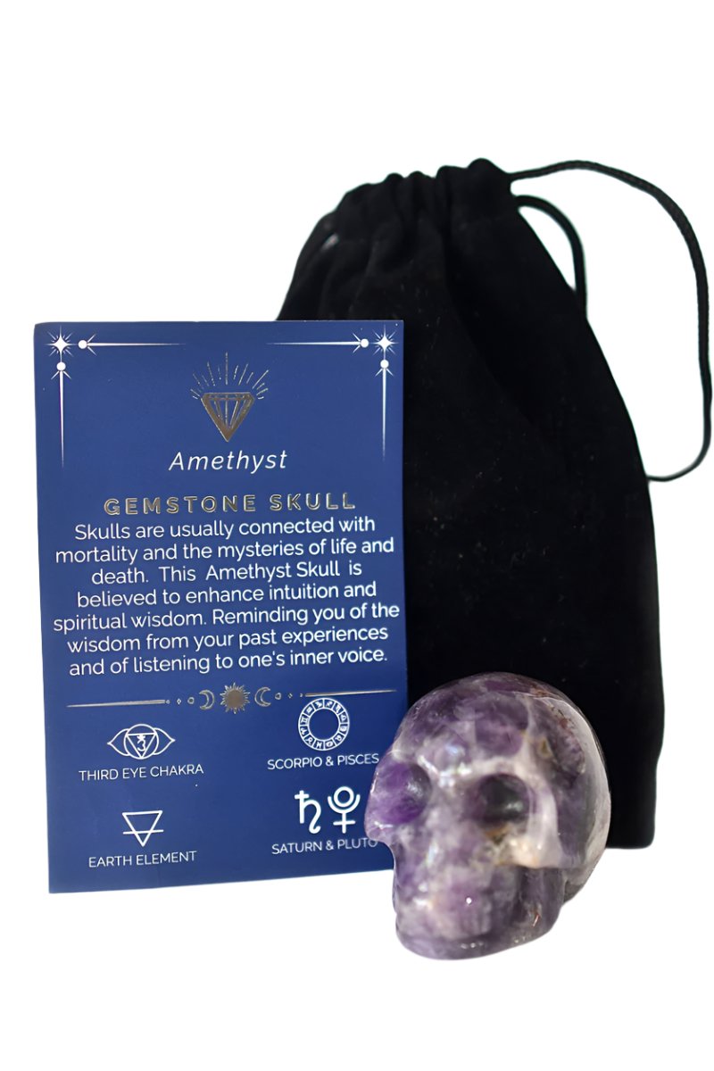 amethyst skull