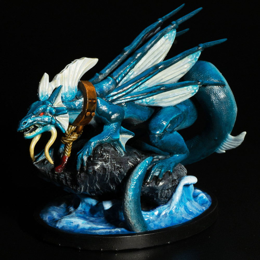 Tadpole the Water Dragon - 32mm Scale Physical OR Digital Miniature