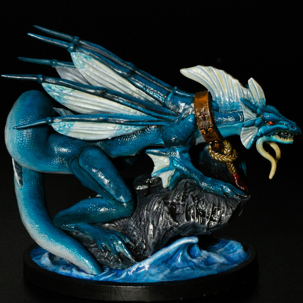 Tadpole the Water Dragon - 32mm Scale Digital Miniature