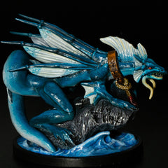 Tadpole the Water Dragon - 32mm Scale Digital Miniature