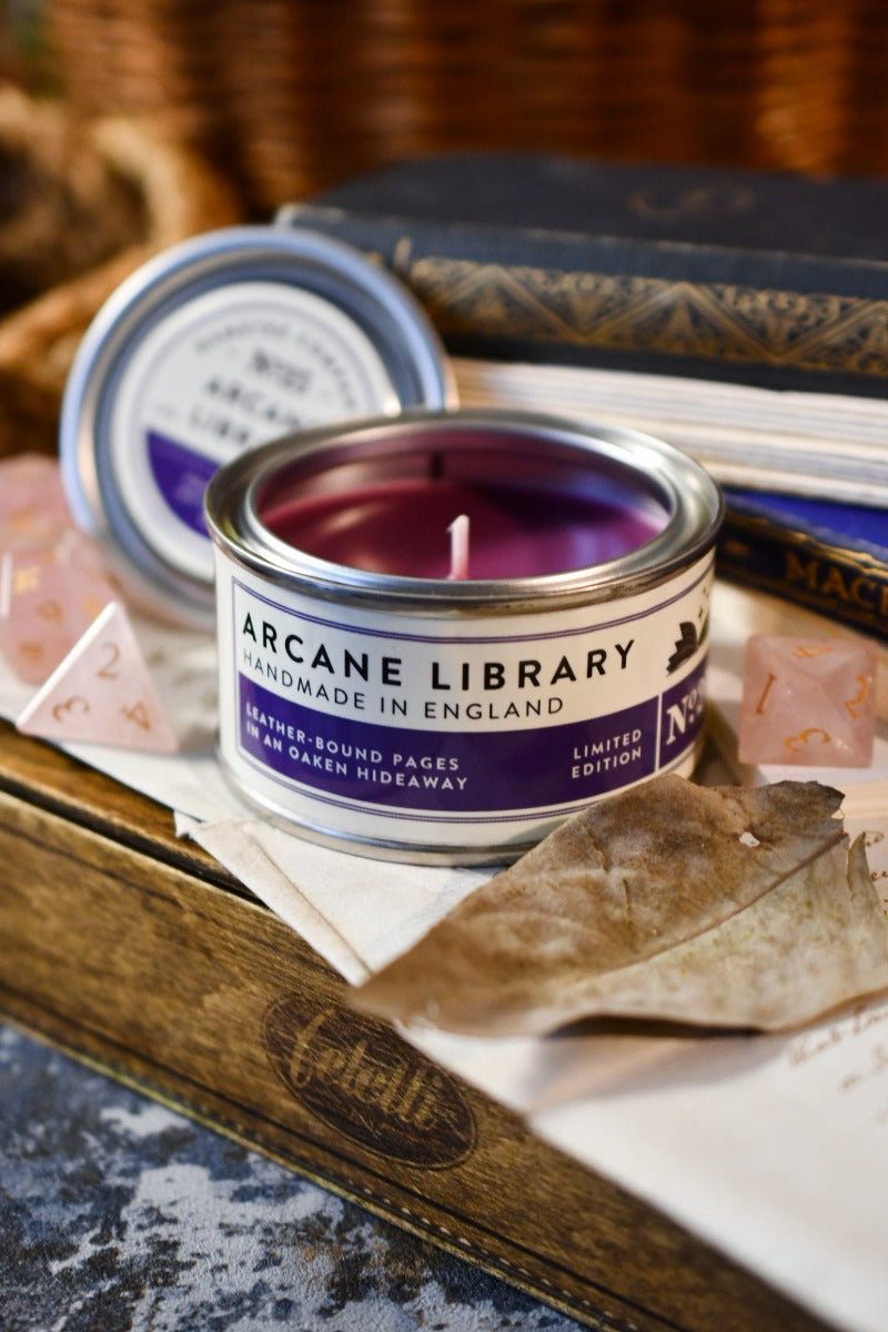 Arcane Library - Gaming Candle