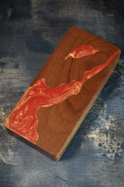 Arcane Master - Black Walnut Resin Dice and Accessory Box