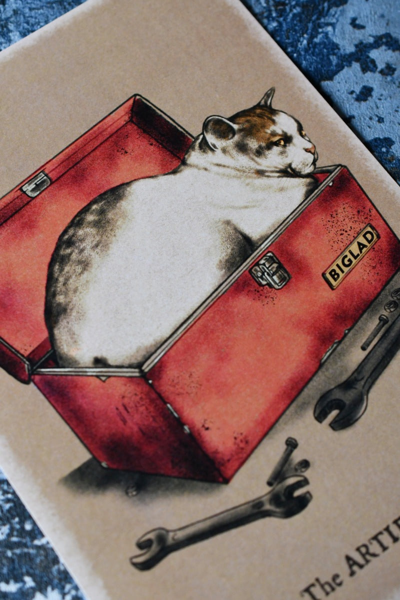 The Artificer Cat - Art Print
