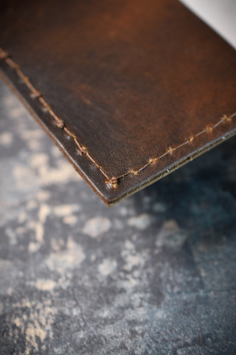 Ashwood A6 Leather Notebook Cover and Notebook - Classic Brown