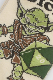 Lucky Socks - Dice Goblin with Matching Dice Set