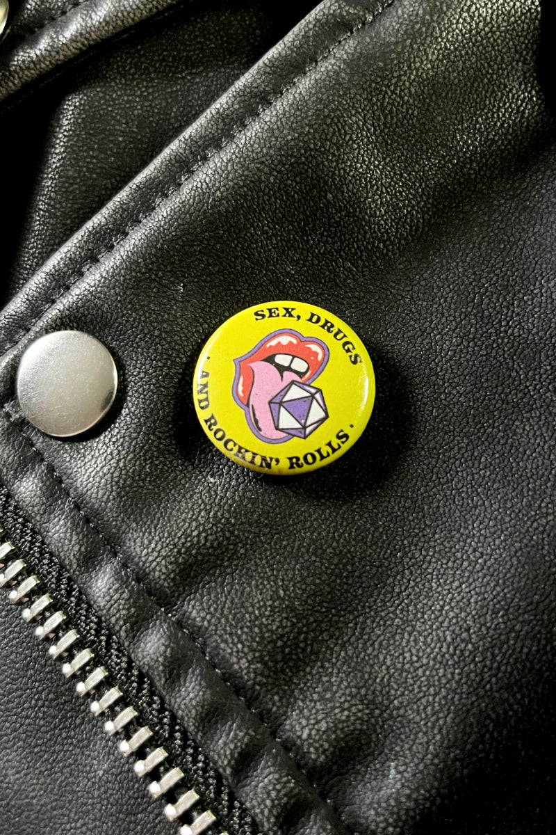 Stealth Check - Button Badge