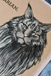 The Barbarian Cat - Art Print