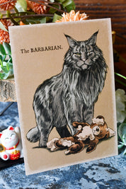 The Barbarian Cat - Art Print
