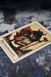 Barbarian - Tarot Inspired Textured Sticker