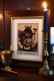 Barbarian - Art Print - Tarot of Roles