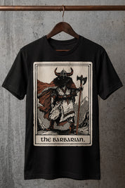 Barbarian Tarot - T - Shirt