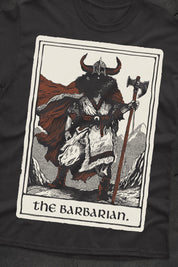 Barbarian Tarot - T - Shirt
