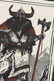 Barbarian Tarot - T - Shirt