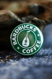 Bardbucks - Button Badge