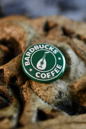 Bardbucks - Button Badge