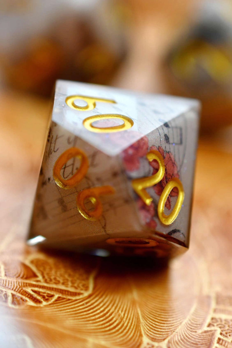 Bard's Harmony - Premium Sharp Edge Dice Set