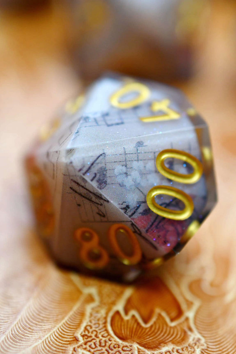 Bard's Harmony - Premium Sharp Edge Dice Set