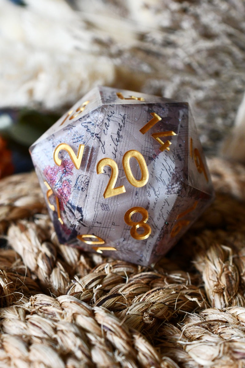 XXL Bard's Harmony d20 - Sharp Edge XXL d20