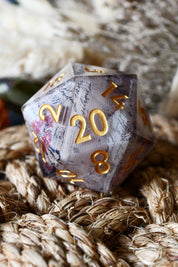 XXL Bard's Harmony d20 - Sharp Edge XXL d20