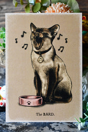 The Bard Cat - Art Print