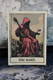 Bard - Tarot Inspired Textured Sticker
