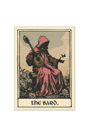 Bard - Tarot Inspired Textured Sticker