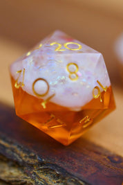 Beer Dice - Sharp-Edged Resin Dice Set